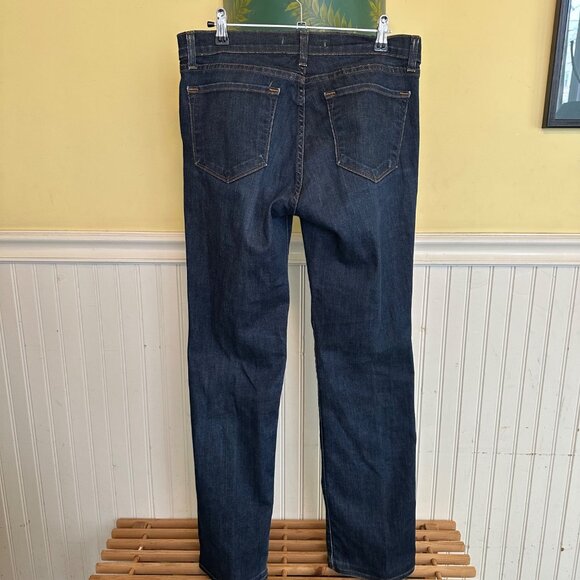 J Brand Womens Dark Wash Straight Leg Jeans Size 29 Classic Denim USA-Made - Picture 2 of 10